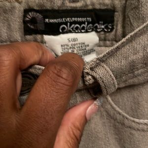 Akademik’s grey jean  short